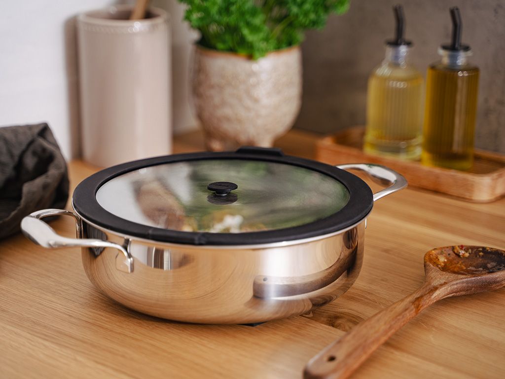 STORAGE GLASS LID – 18CM - 6