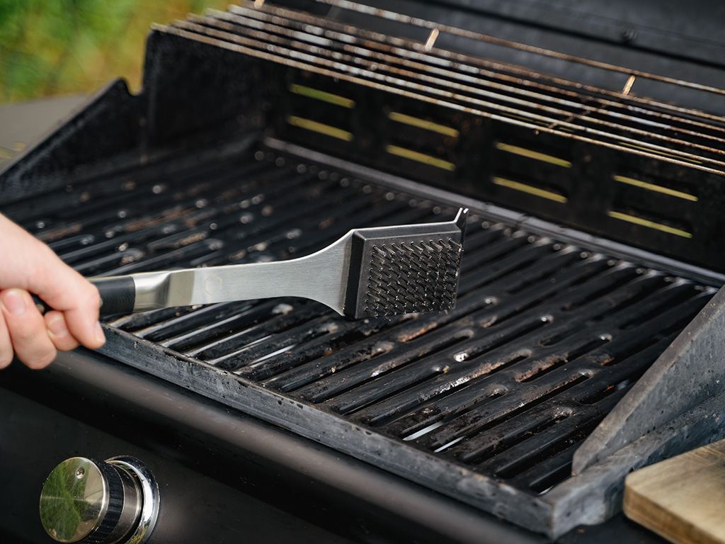 BBQ ČISTICÍ KARTÁČ Z NEREZOVÉ OCELI - 4