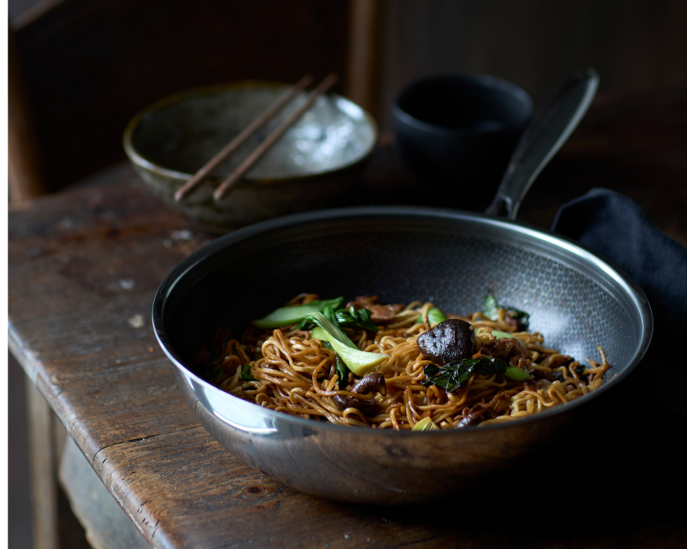 Opskrift på shanghai noodles