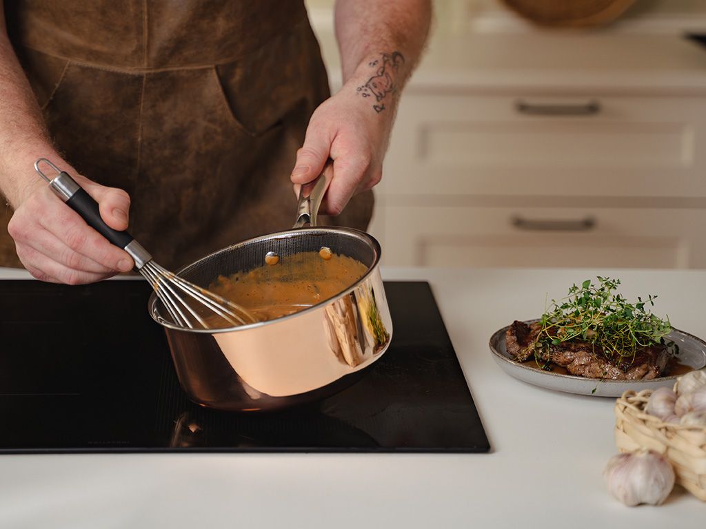 KOBBER HYBRID NON-STICK GRYDESÆT - 2 DELE - 3