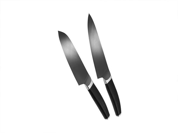 2-DÍLNÁ SADA NOŽŮ ŠÉFKUCHAŘ A SANTOKU