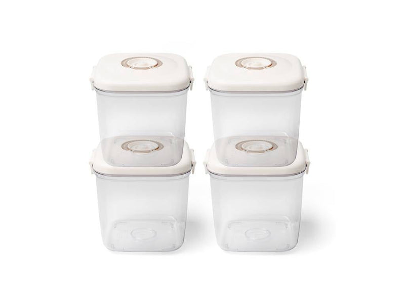 VAKUOVÝ KONTEJNER NA SKLADOVÁNÍ 2600 ML, SOUBOR - 4 KUSY