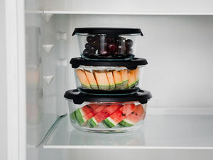 KULATÁ VAKUOVÁ SKLENICE - SADA S TAŠKOU - 2