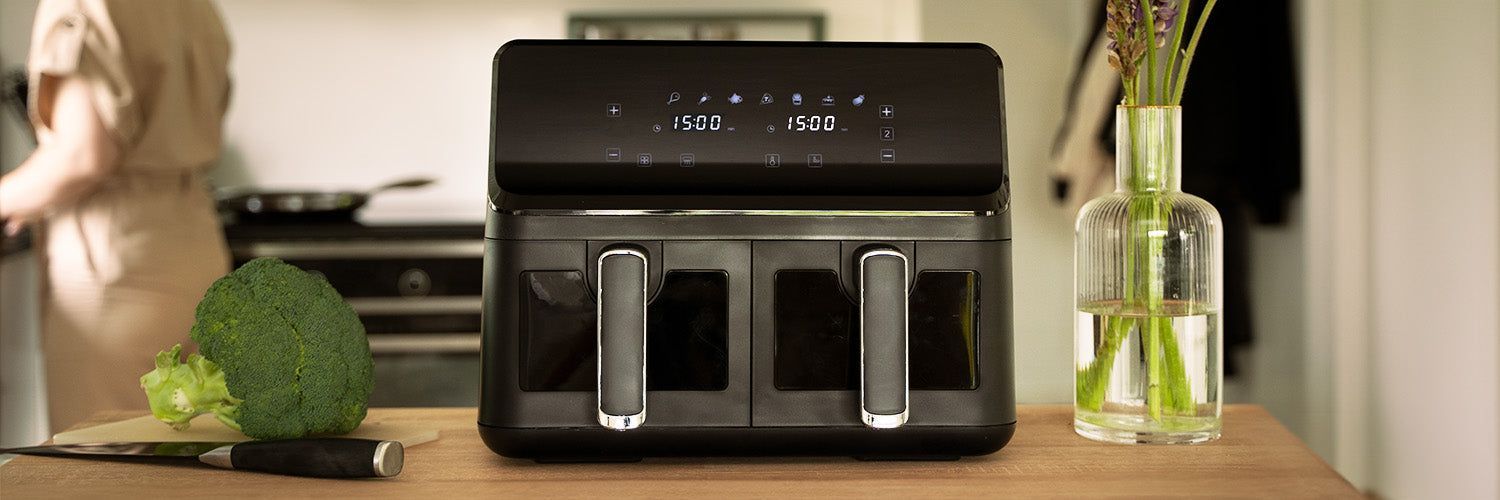 HORKOVZDUŠNÁ FRITÉZA - DVOJITÁ