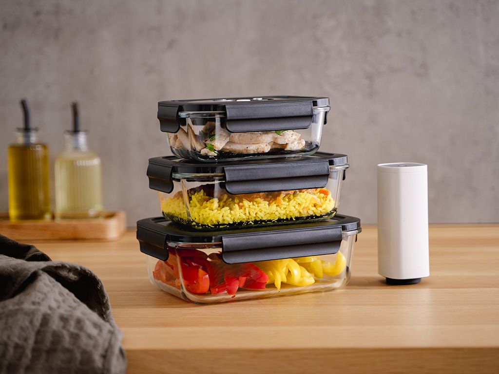 OBDÉLNÍKOVÁ VAKUOVÁ SKLENĚNÁ NÁDOBA – 1480ML - 3