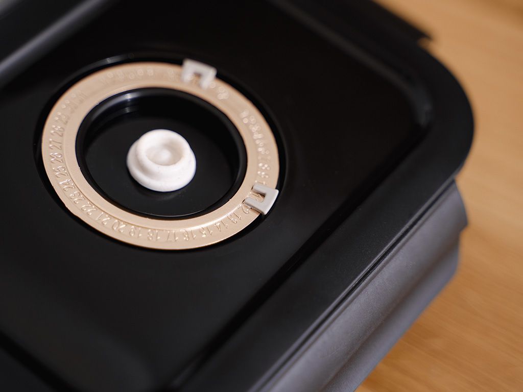 ČTVERECÍ VAKUOVÁ SKLENĚNÁ NÁDOBA – 1230ML – SET – 4KS - 6