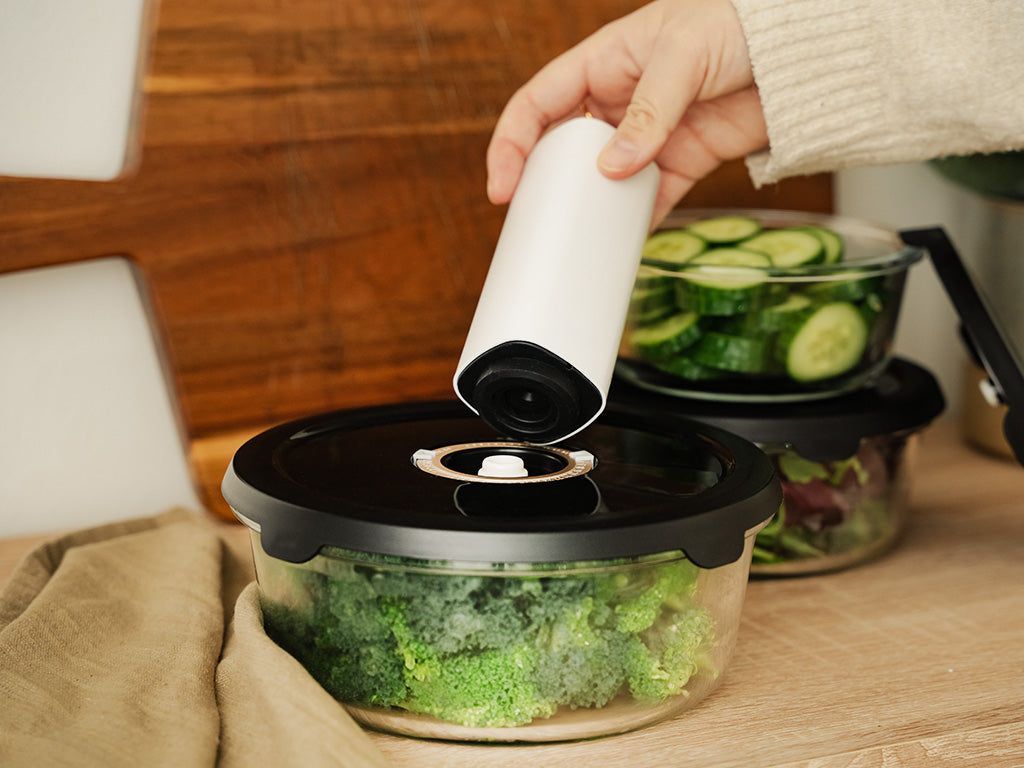 KULATÁ VAKUOVÁ SKLENĚNÁ NÁDOBA – 635 ML - 5