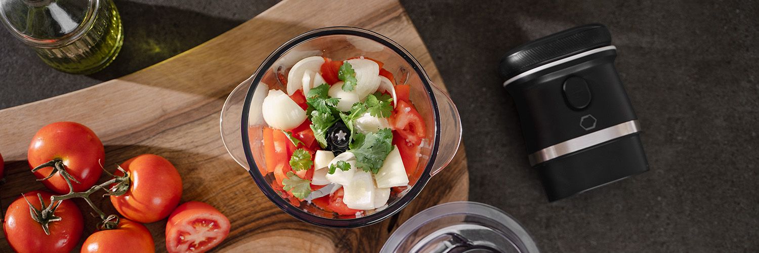 CORDLESS MINI CHOPPER WITH DETACHABLE BATTERY PACK - 7