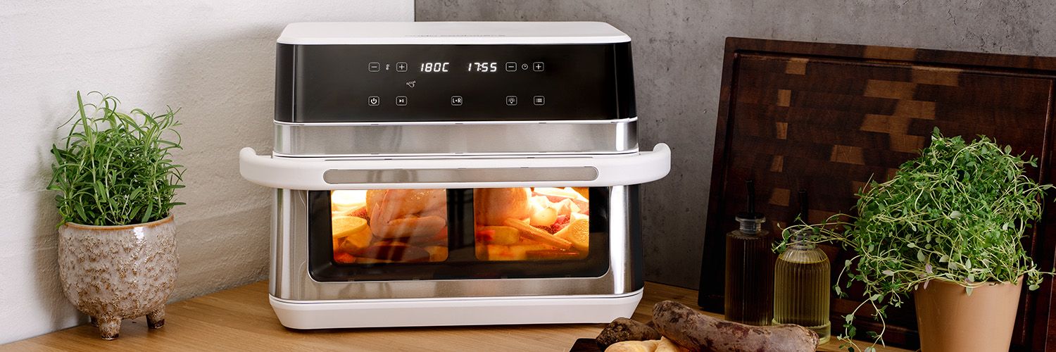 HORKOVZDUŠNÁ FRITÉZA - DUAL BASKET - 12L