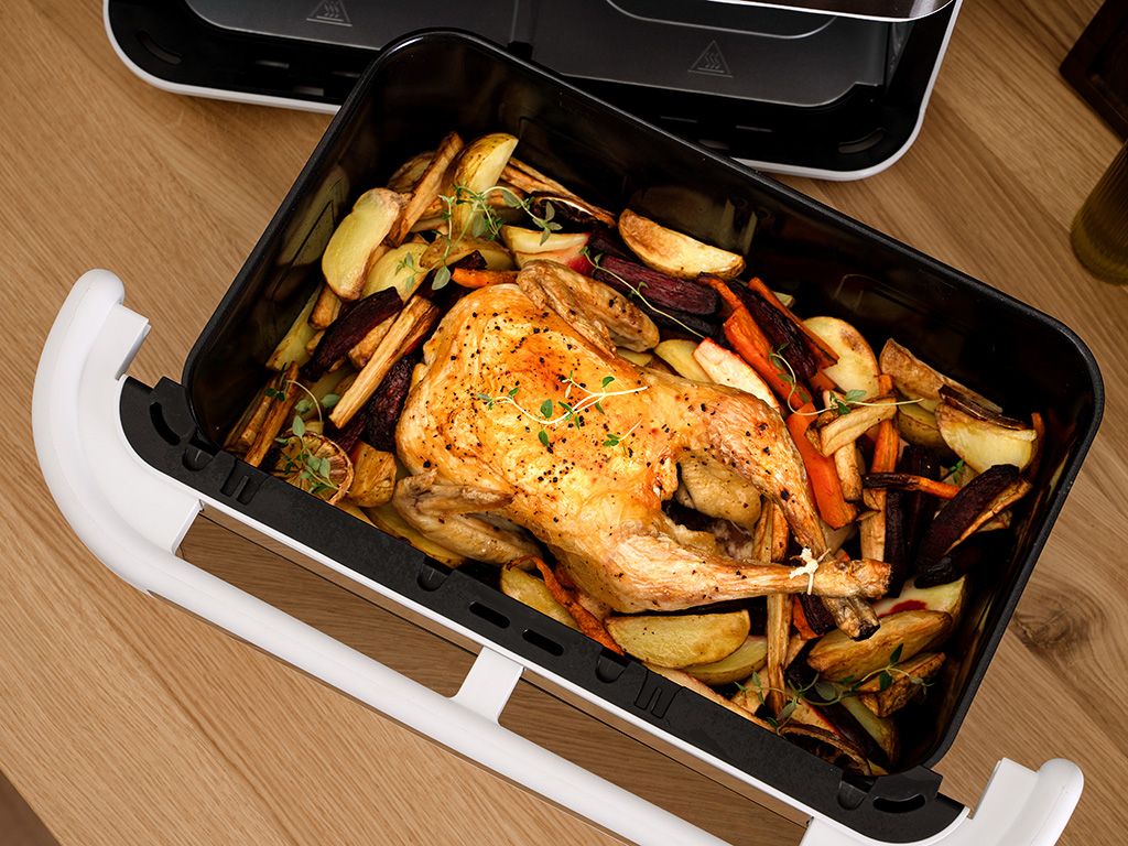 HORKOVZDUŠNÁ FRITÉZA - DUAL BASKET - 12L - 8