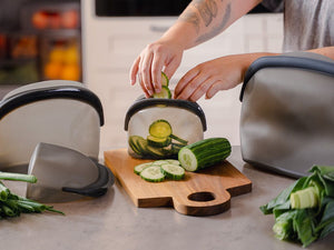 SILIKONOVÝ SÁČEK NA UCHOVÁVÁNÍ 1500ML – 3KS