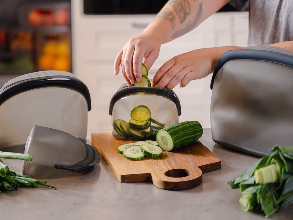 SILIKONOVÝ SÁČEK NA UCHOVÁVÁNÍ 1000ML – 3KS - 8