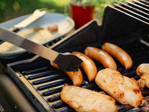 BBQ SILIKONOVÝ ŠTĚTEC Z NEREZOVÉ OCELI - 4