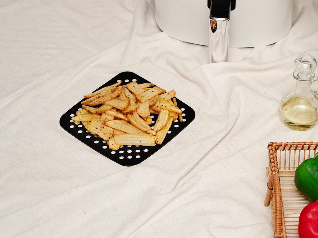 VLOŽKA A PODLOŽKY DO HORKOVZDUŠNÉ FRITÉZY - 3 DÍLNÁ SADA - 5L