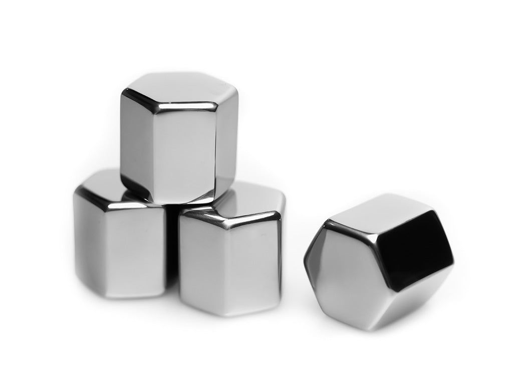 OPAKOVANĚ POUŽITELNÉ OCELOVÉ KOSTKY LEDU - 4 KUSY