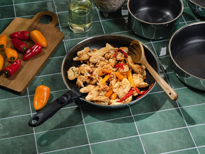 FRYING PAN WITH DETACHABLE HANDLE 30CM SET - 6