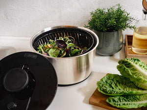 ODSTŘEDIVKA NA SALÁT Z NEREZOVÉ OCELI