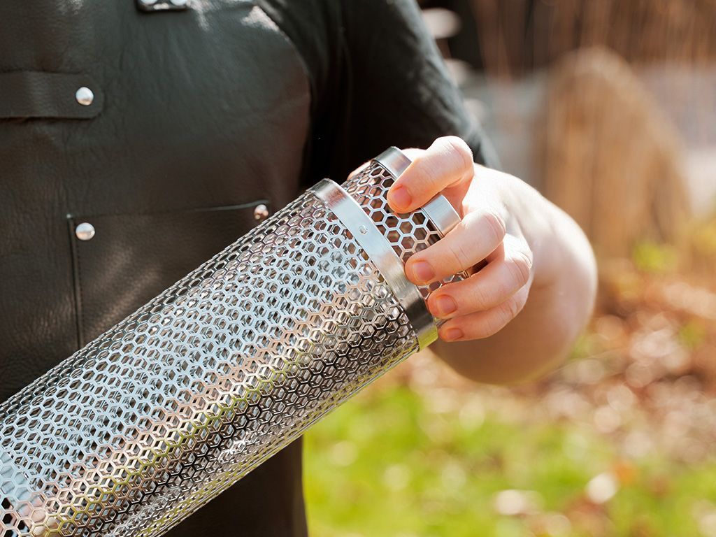 MEDIUM GRILL BASKET CYLINDER – 4PC - 2