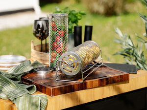 SMALL GRILL BASKET CYLINDER – 4PC - 5