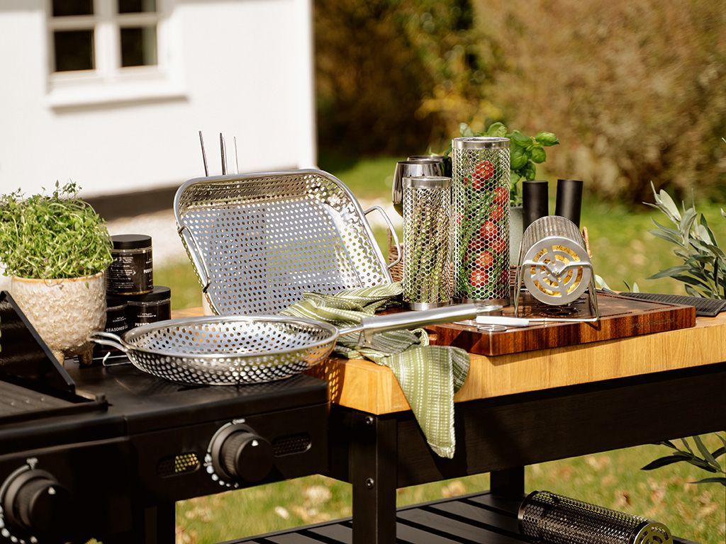 GRILOVACÍ KOŠ VÁLCOVÝ – VELKÝ - 2