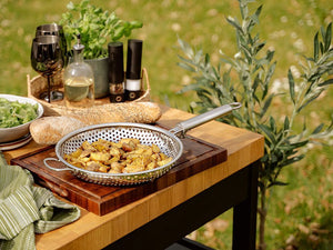 BBQ GRILOVACÍ PÁNEV S ODNÍMATELNOU RUKOJETÍ 28 CM - 6