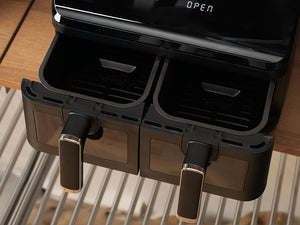 HORKOVZDUŠNÁ FRITÉZA - DVOJITÁ - 4