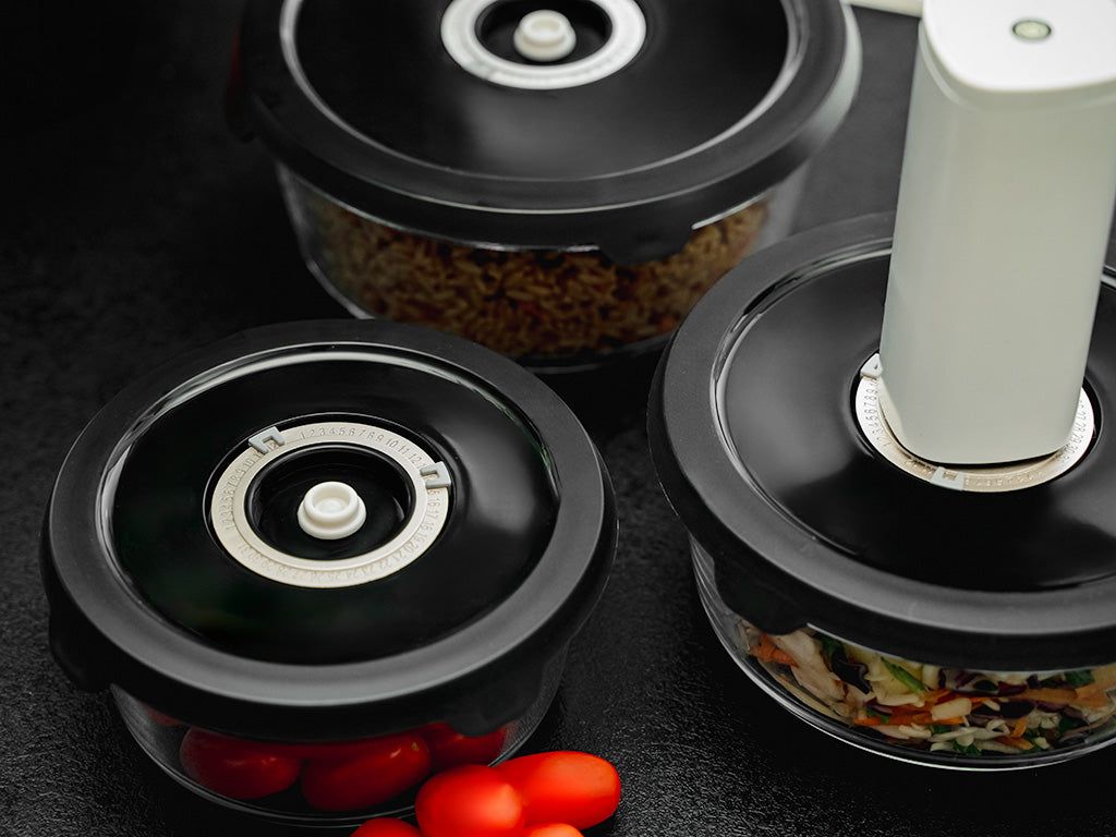 KULATÁ VAKUOVÁ SKLENĚNÁ NÁDOBA – 1400 ML