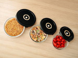 KULATÁ VAKUOVÁ SKLENĚNÁ NÁDOBA – 930 ML - 9