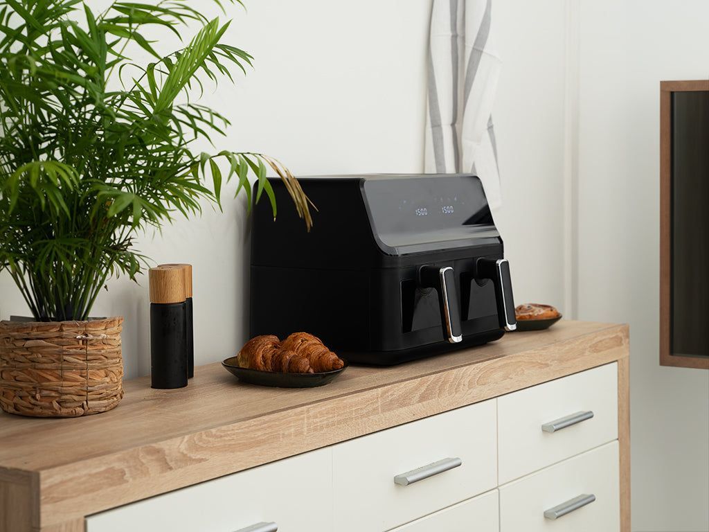 HORKOVZDUŠNÁ FRITÉZA - DVOJITÁ - 7