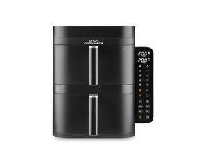 HORKOVZDUŠNÁ FRITÉZA - DUAL STACK 12L - ČERNÁ - 1