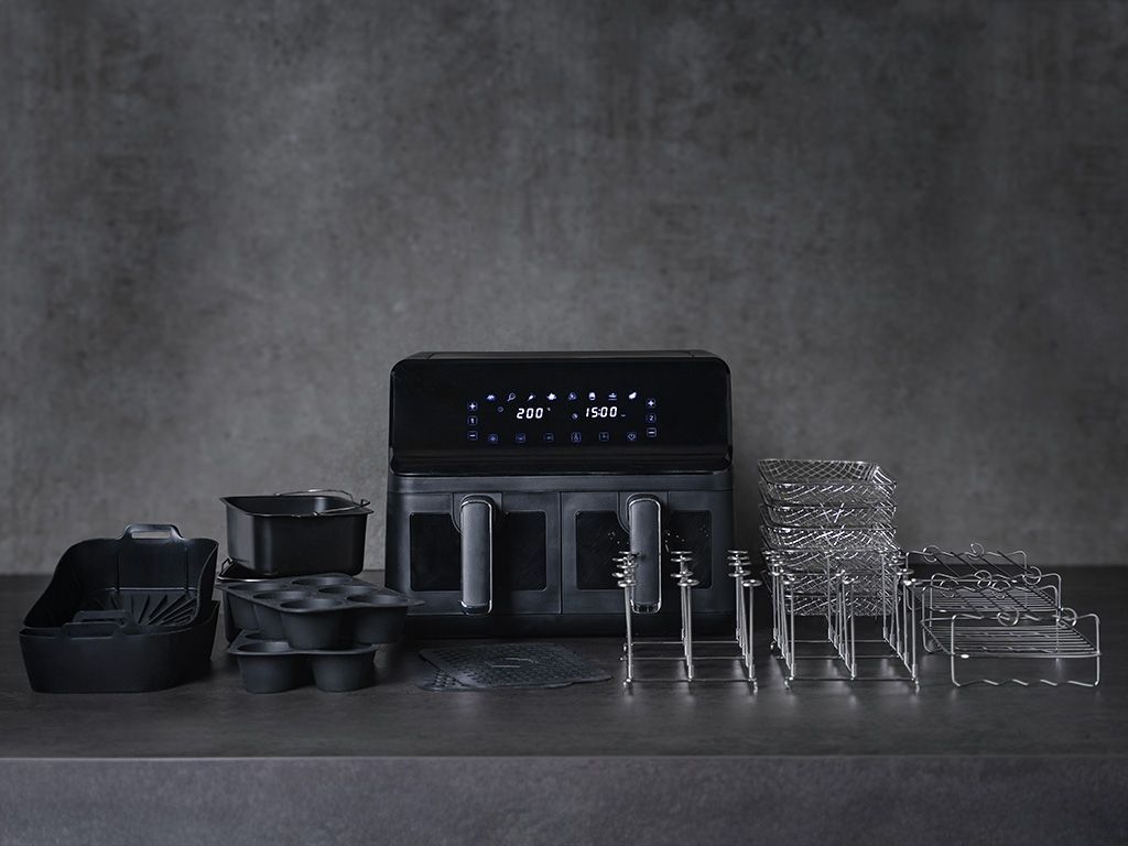 SPECIÁLNÍ DVOJITÁ HORKOVZDUŠNÁ FRITÉZA