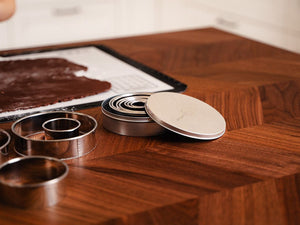 SADA VYKRAJOVÁTEK NA SUŠENKY Z NEREZOVÉ OCELI