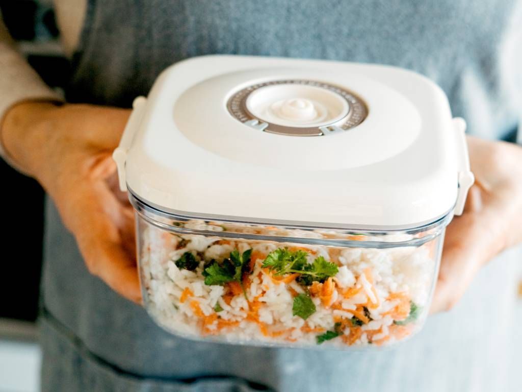 VAKUOVÝ KONTEJNER NA SKLADOVÁNÍ 1400 ML, SOUBOR - 4 KUSY