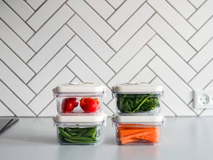 VAKUOVÝ KONTEJNER NA SKLADOVÁNÍ 700 ML, SOUBOR - 4 KUSY