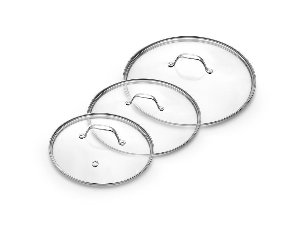 SADA SKLENĚNÝCH POKLIC 24/28/32 CM – 3 KS - 1
