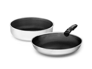 SADA PÁNVÍ SAUTÉ S ODJÍMATELNOU RUKOJETÍ – 2-DÍLNÁ - 1