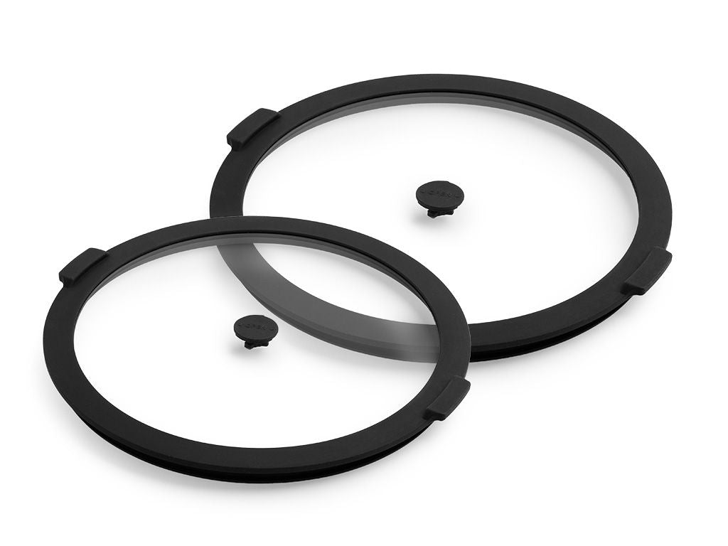 SKLENĚNÉ ÚLOŽNÉ NÁDOBY S VÍKEM – 2 KS - 1