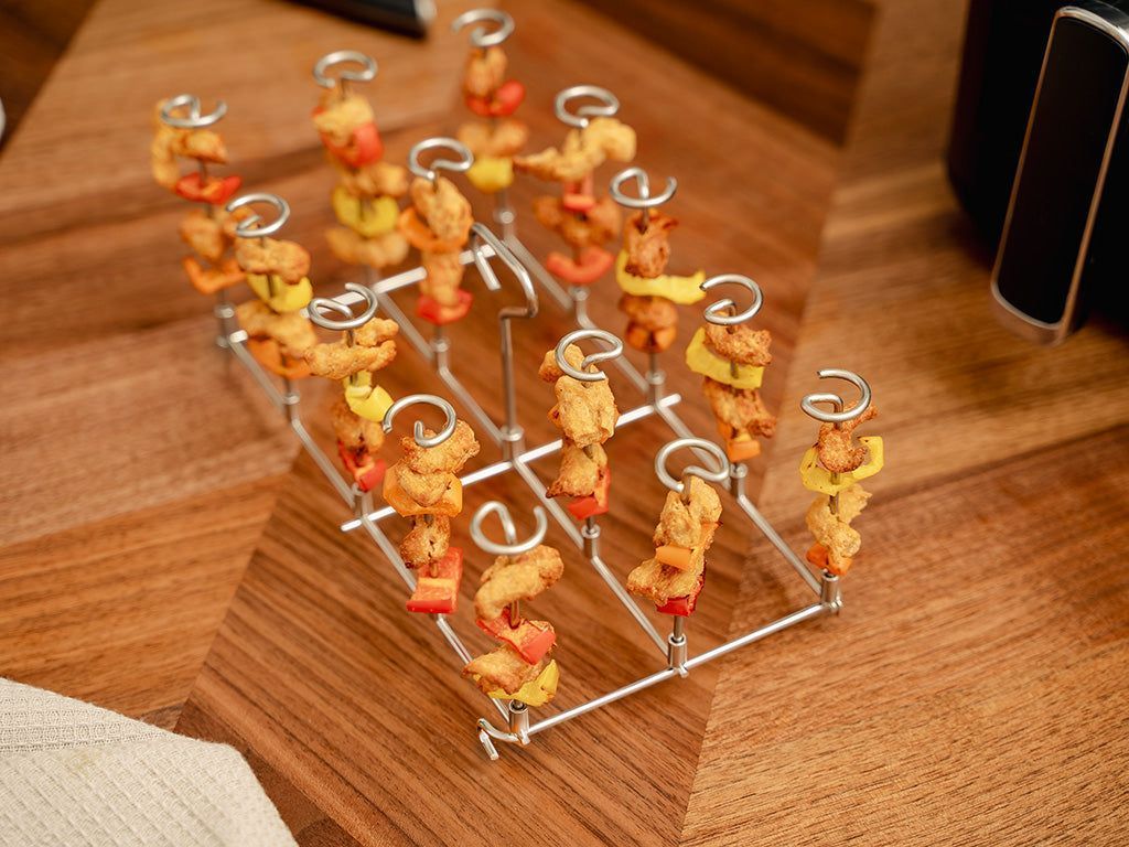 HORKOVZDUŠNÁ FRITÉZA STÁNEK S ŠPÍZY - DUAL