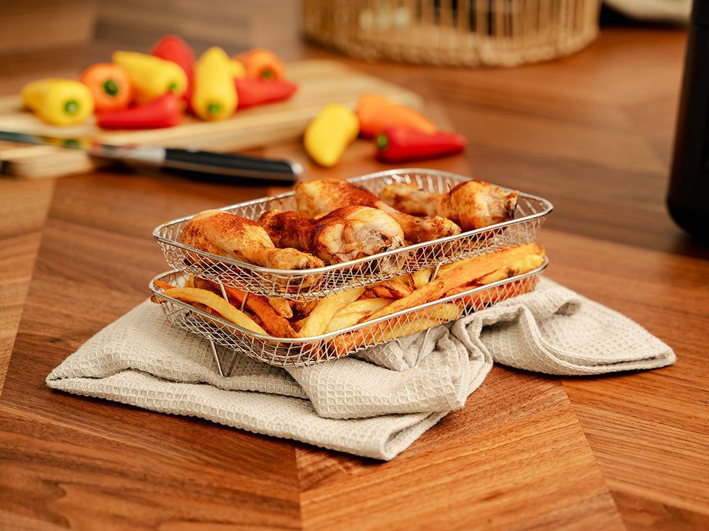 SPECIÁLNÍ DVOJITÁ HORKOVZDUŠNÁ FRITÉZA