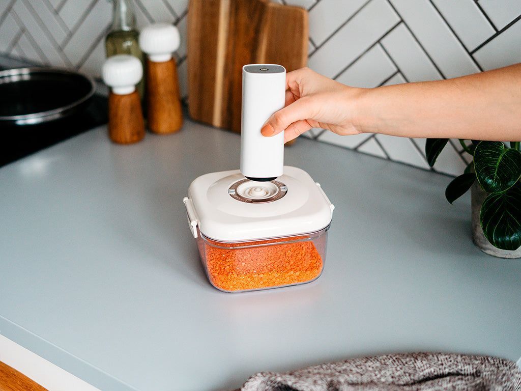 VAKUOVÝ KONTEJNER NA SKLADOVÁNÍ 1400 ML, SOUBOR - 4 KUSY