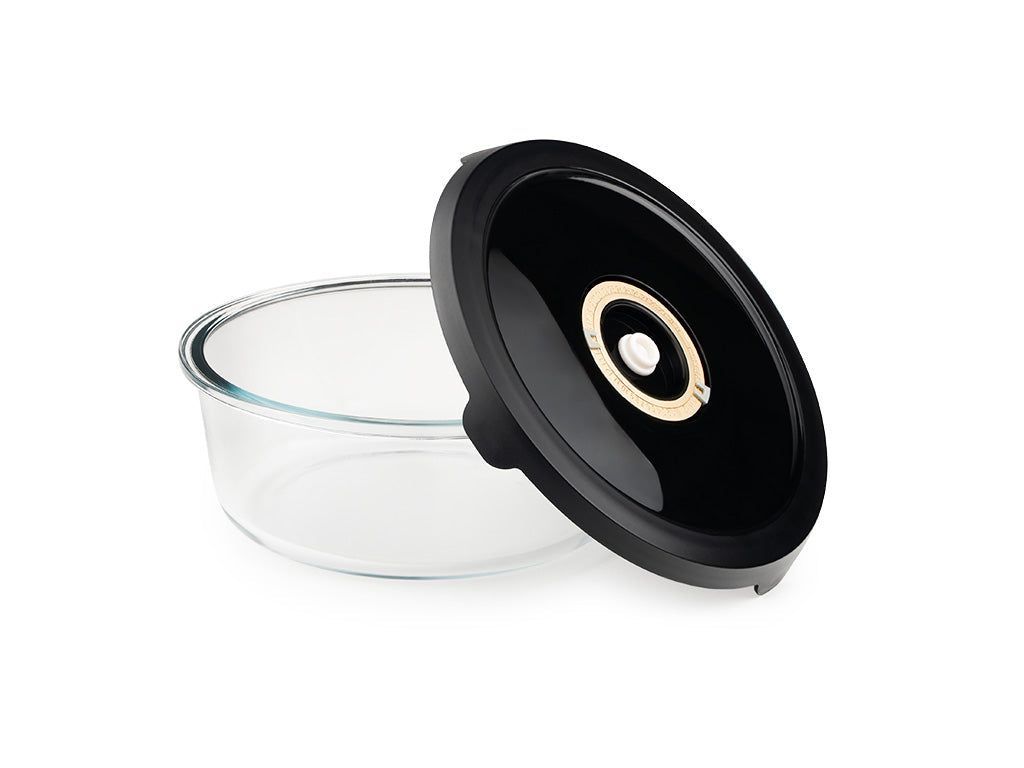 KULATÁ VAKUOVÁ SKLENĚNÁ NÁDOBA – 1400 ML - 2