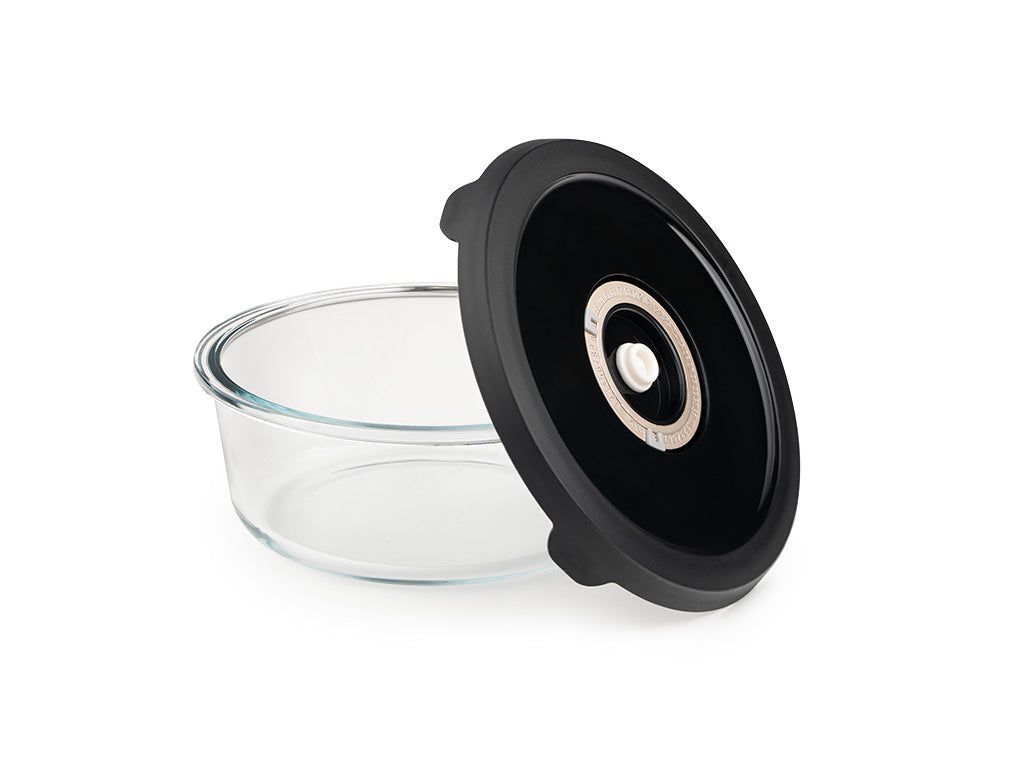 KULATÁ VAKUOVÁ SKLENĚNÁ NÁDOBA – 930 ML - 2