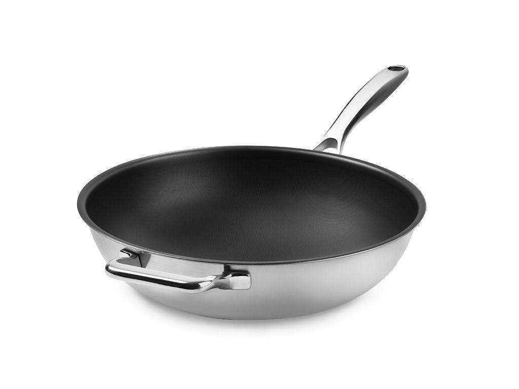 ZERO – PŘÍRODNÍ NEPŘILNAVÁ WOK PÁNEV 30 CM - 1