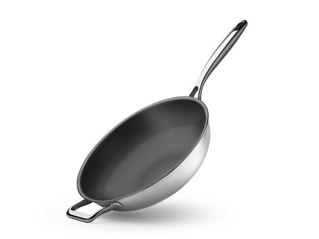 ZERO – PŘÍRODNÍ NEPŘILNAVÁ WOK PÁNEV 30 CM - 1