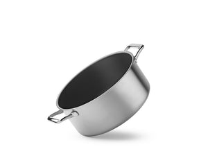 ZERO – PŘÍRODNÍ NEPŘILNAVÝ HRNEC 28 CM - 1