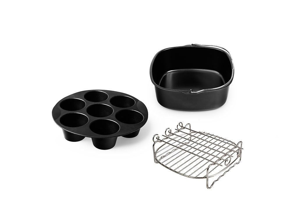 3DÍLNÁ SADA PŘÍSLUŠENSTVÍ K HORKOVZDUŠNÉ FRITÉZE - 5L