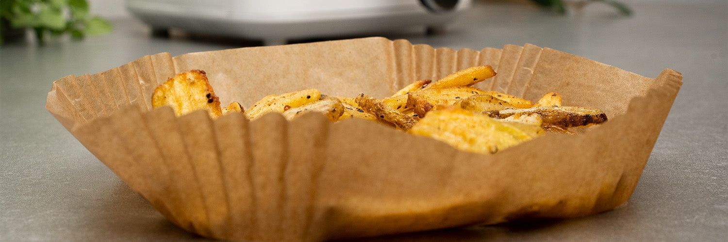 PEČICÍ PAPÍR DO HORKOVZDUŠNÉ FRITÉZY 23X23 CM - 50 KS